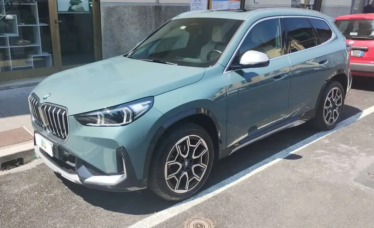 Usata BMW X1 xLine 136 CV (100 kW) 2022 Verde SUV