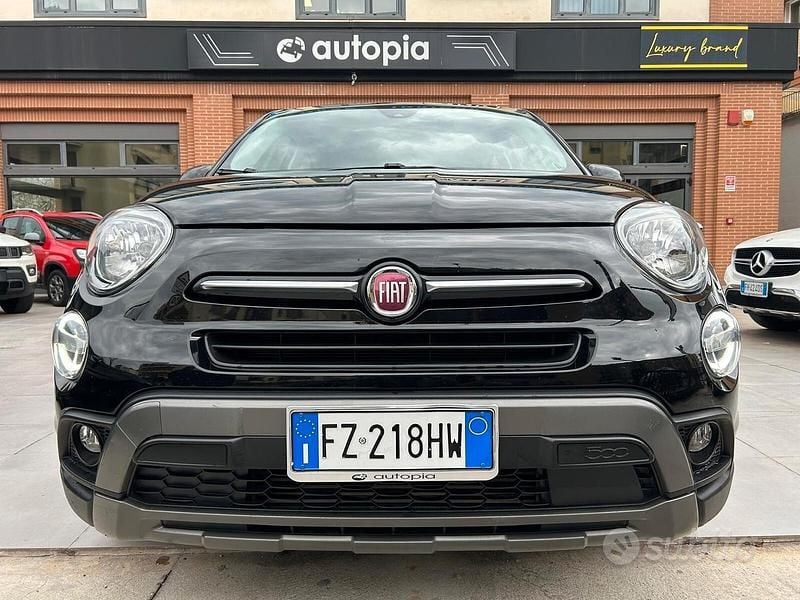 Usado Fiat 500X Cross 120 HP (88 kW) 2019 Preto SUV