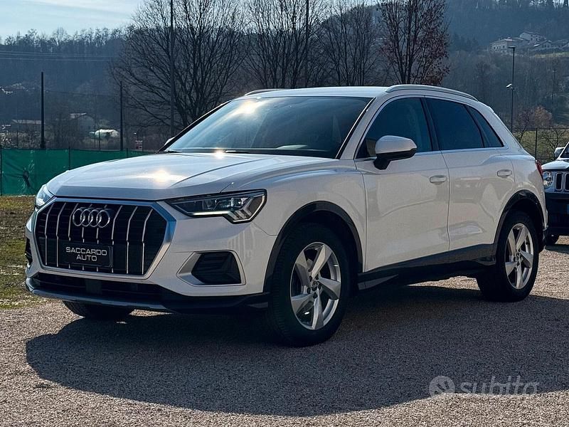 Usata Audi Q3 Advanced 150 CV (110 kW) 2019 Bianco SUV
