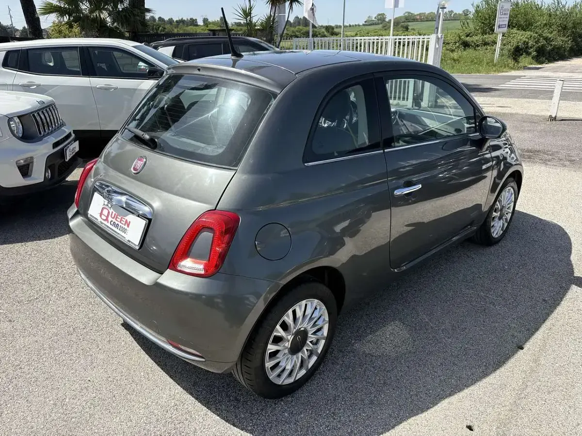 Usata Fiat 500 Lounge 69 CV (50 kW) 2017 Grigio Utilitaria