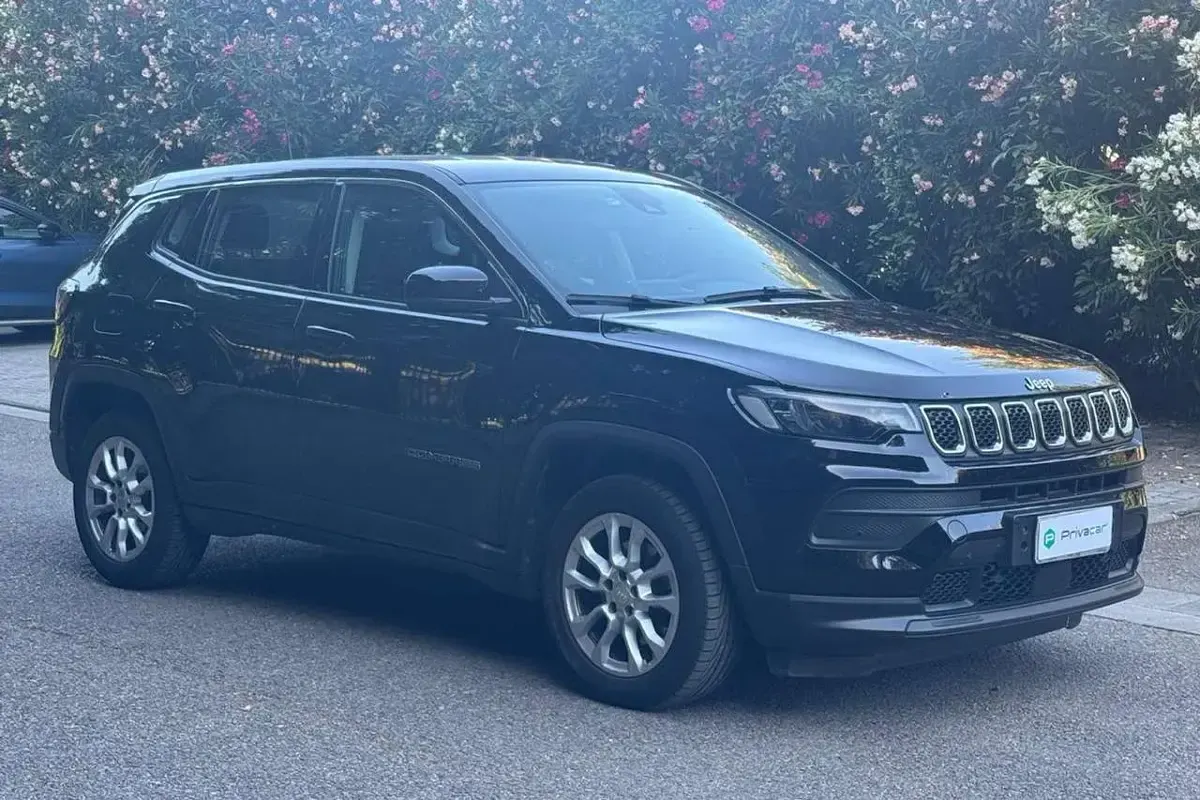 Usata Jeep Compass Longitude 131 CV (96 kW) 2022 Nero SUV