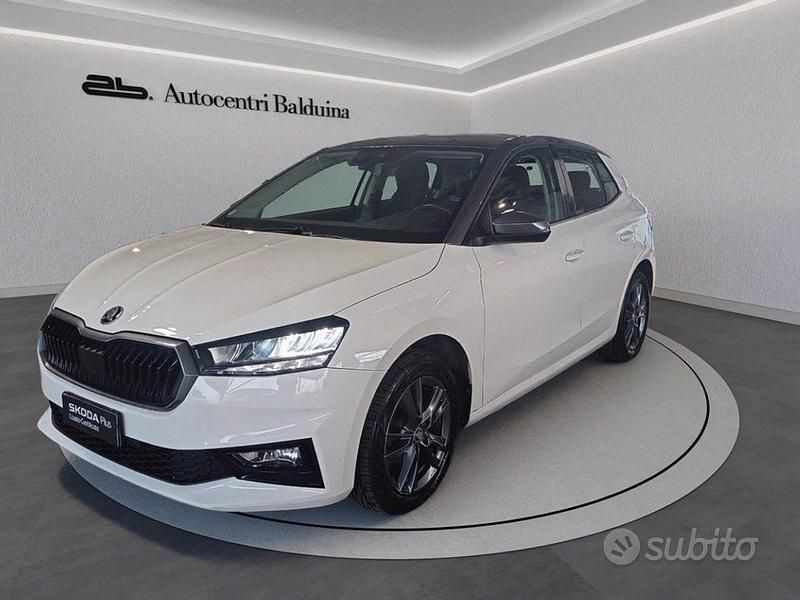 Usata Skoda Fabia Style 95 CV (69 kW) 2023 Bianco Utilitaria