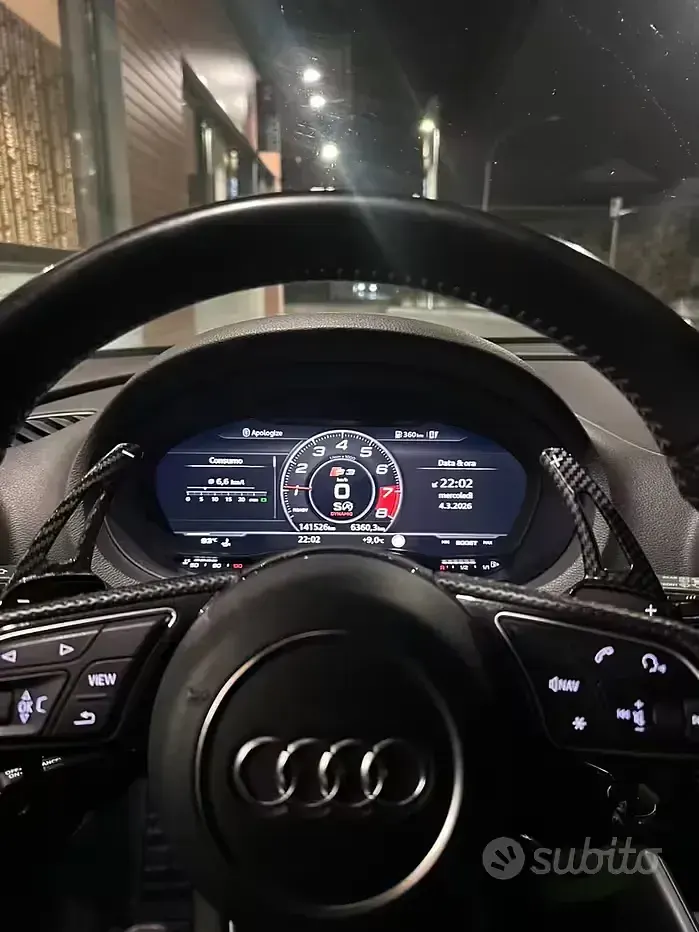 Usata Audi S3 310 CV (228 kW) 2017 Verde Berlina