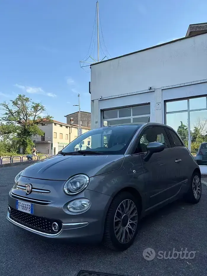 Usata Fiat 500 Lounge 69 CV (50 kW) 2016 Grigio Berlina