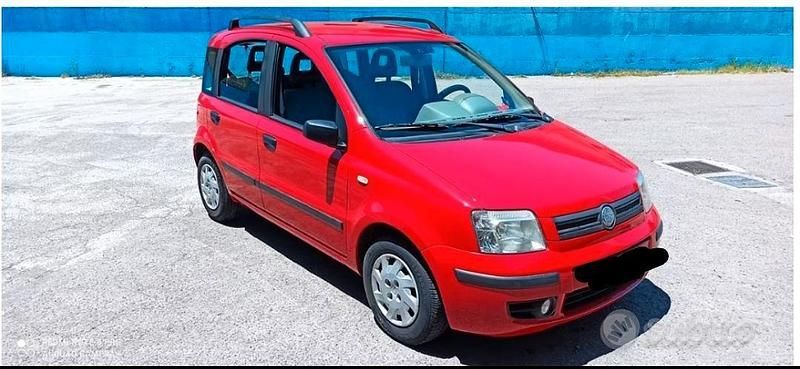 Usata Fiat Panda 2003 Rosso Utilitaria