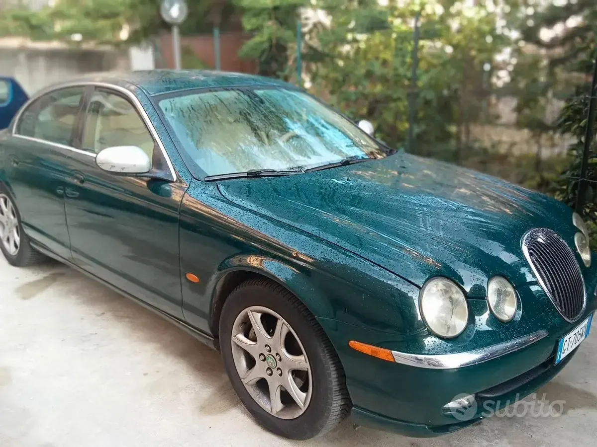 Usata Jaguar S-Type 200 CV (147 kW) 2003 Verde Berlina