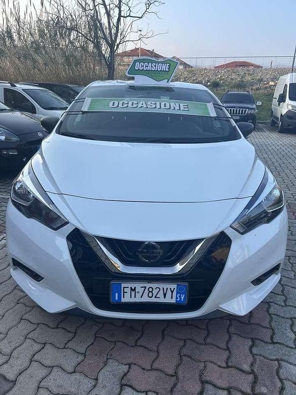 Usata Nissan Micra Acenta 71 CV (52 kW) 2018 Bianco Utilitaria