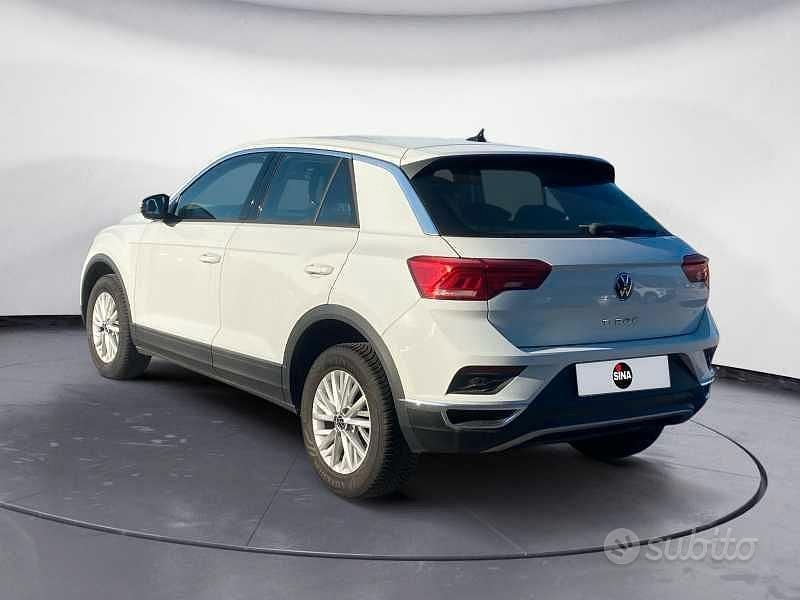 Usata VW T-Roc Business 110 CV (80 kW) 2021 Bianco SUV