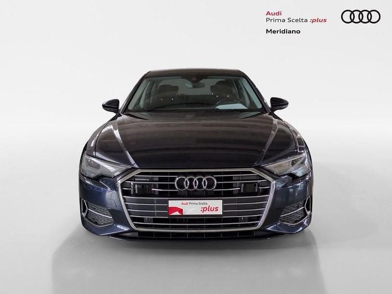 Usata Audi A6 Business 204 CV (150 kW) 2022 Blu firmamento metallizzato Berlina