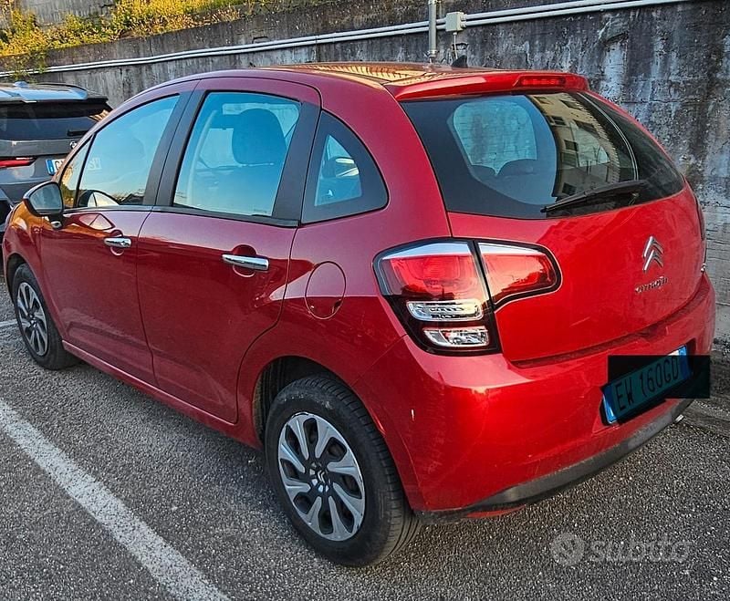 Usata Citroën C3 82 CV (60 kW) 2014 Rosso Berlina