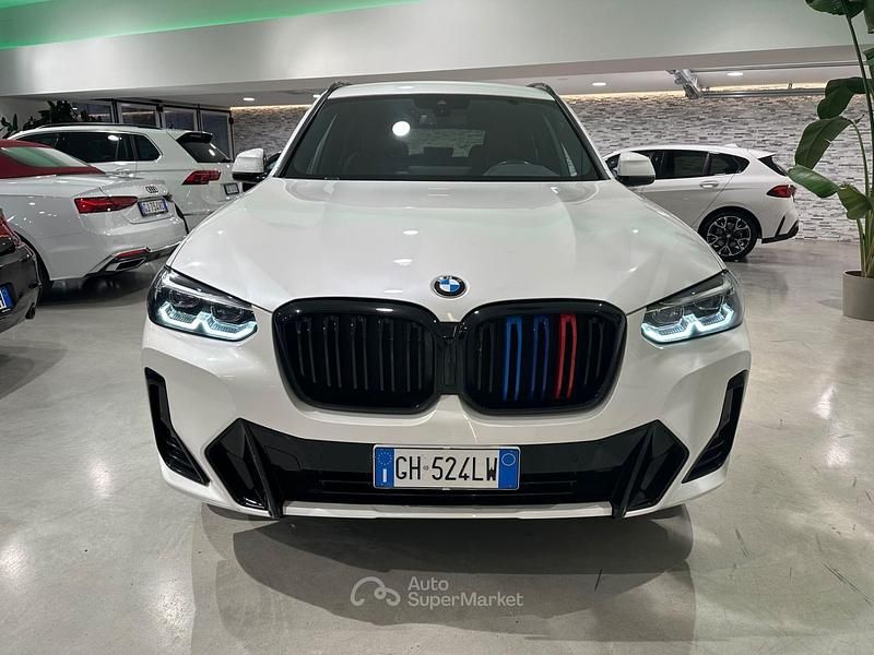 Bianco Usata 2021 BMW X3 M Sport SUV | 35.700 € (Molto cara) - Immagine 1/4