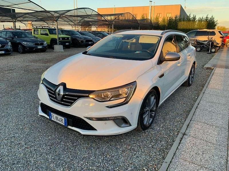 Bianco Usata 2017 Renault Mégane GT Line GT-Line Station wagon | 10.790 € (Buon prezzo) - Immagine 1/4