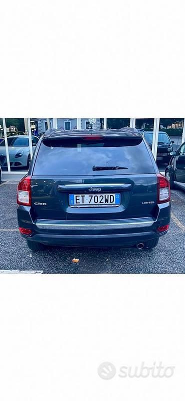 Usata Jeep Compass 163 CV (119 kW) 2014 Blu SUV