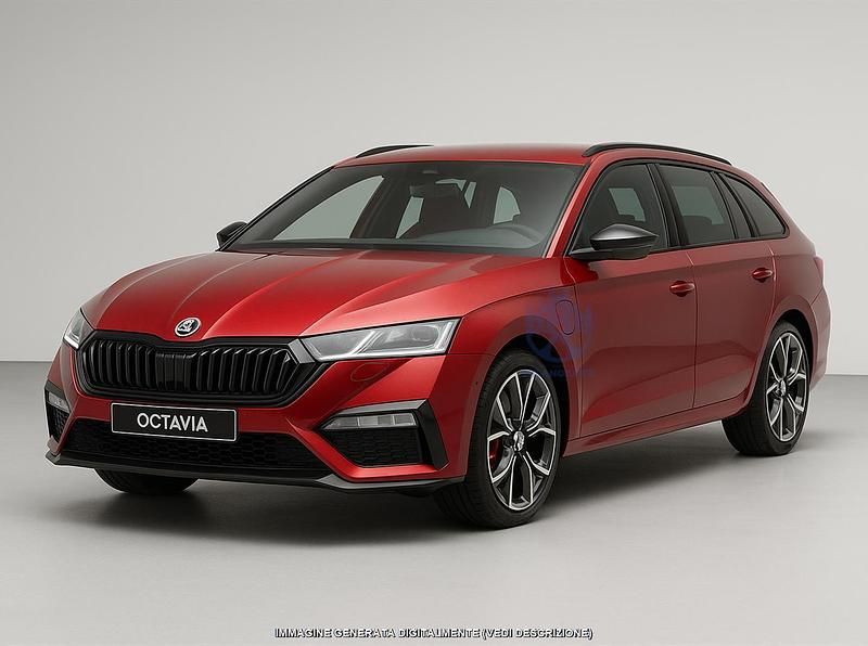 Usata Skoda Octavia First Edition 245 CV (180 kW) 2021 Rosso Station wagon