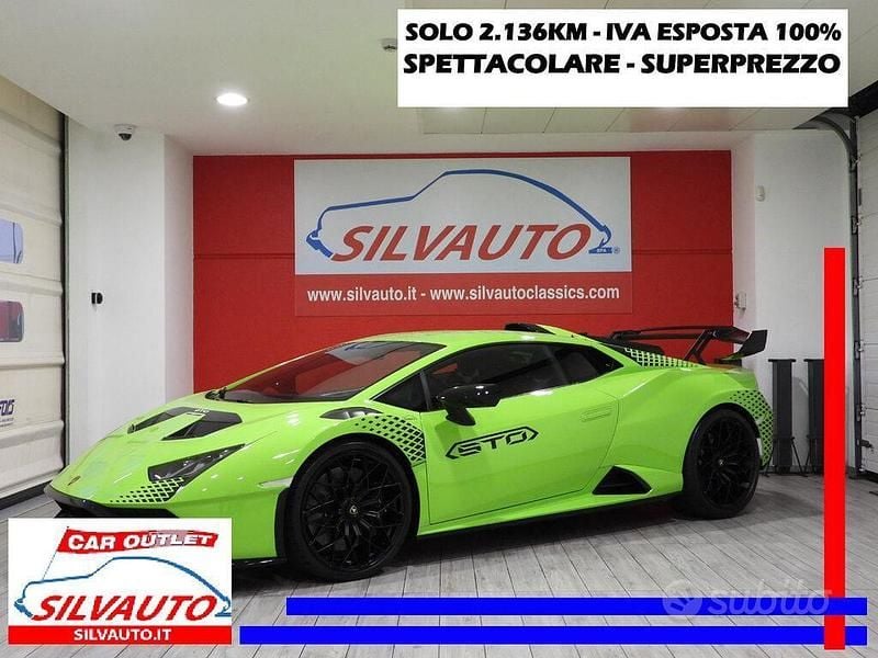 Usata Lamborghini Huracán 640 CV (470 kW) 2023 Verde Coupé