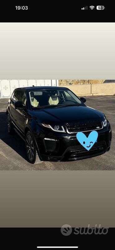 Nero Usata 2017 Land Rover Range Rover evoque Dynamic SUV | 16.000 € (Super prezzo) - Immagine 1/4