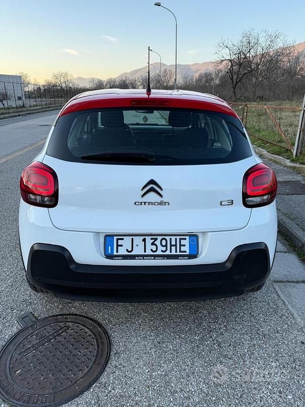 Usata Citroën C3 PureTech 82 CV (60 kW) 2017 Bianco Utilitaria