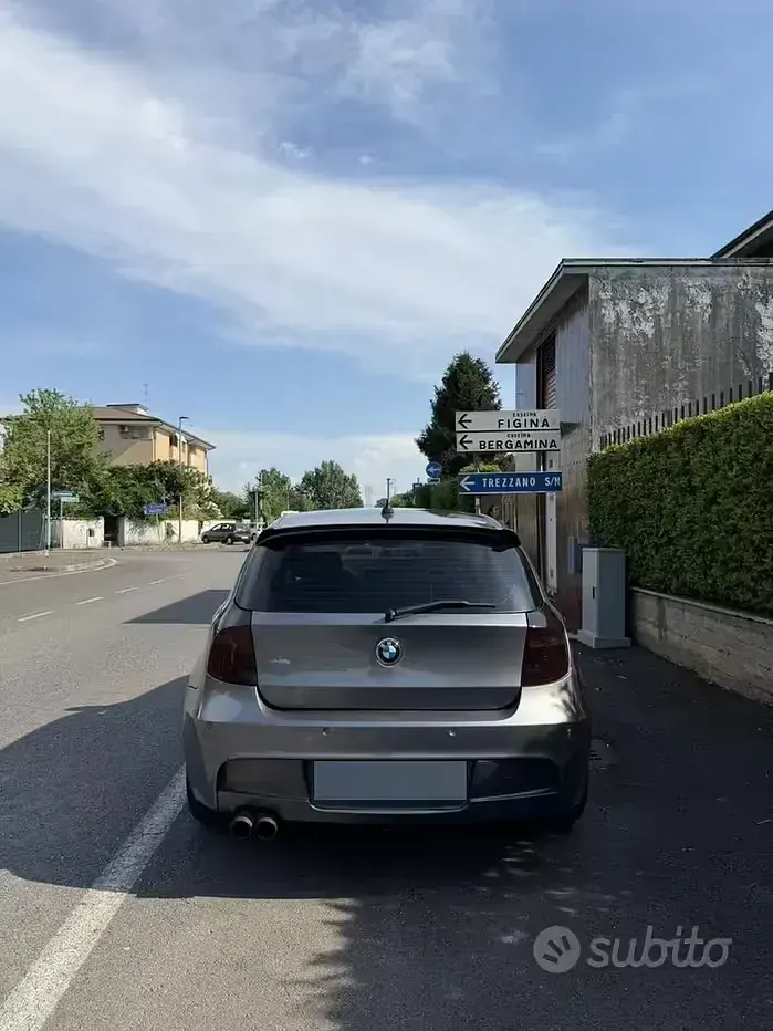 Usata BMW 116 M Sport 122 CV (89 kW) 2010 Grigio Utilitaria