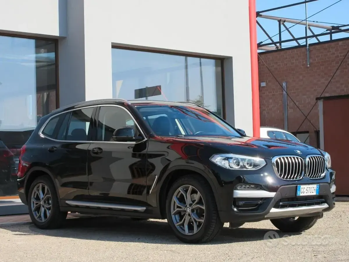 Usata BMW X3 xLine 190 CV (139 kW) 2021 Nero SUV