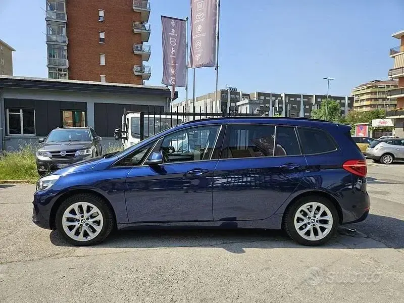 Usata BMW 220 Gran Tourer 190 CV (139 kW) 2017 Blu Monovolume
