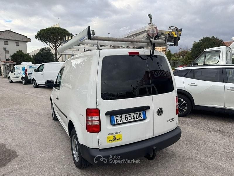 Usata VW Caddy 110 CV (80 kW) 2014 Bianco Monovolume