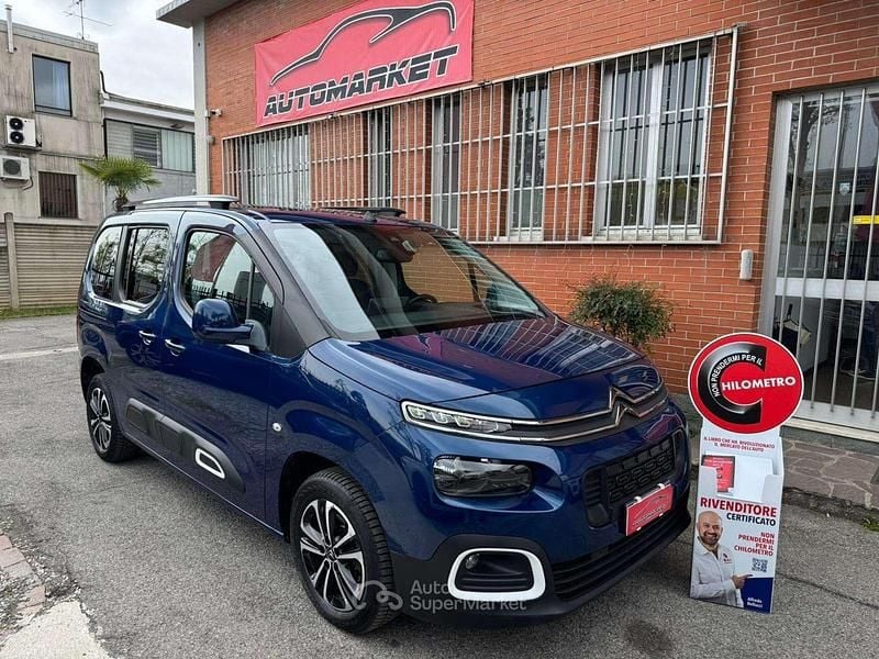 Usata Citroën Berlingo PureTech 110 CV (80 kW) 2019 Blu/azzurro Monovolume