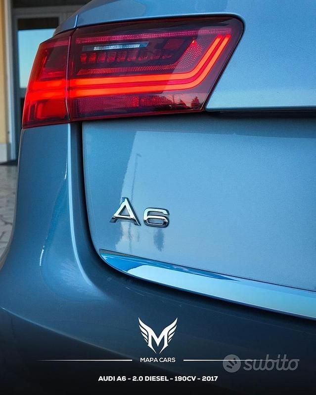 Usata Audi A6 Ambiente 190 CV (139 kW) 2017 Grigio Station wagon