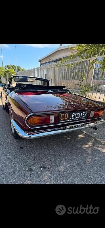 Usata Triumph Spitfire 95 CV (69 kW) 1970 Rosso Cabrio