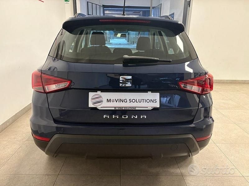 Usata Seat Arona Style 95 CV (69 kW) 2018 Blu SUV