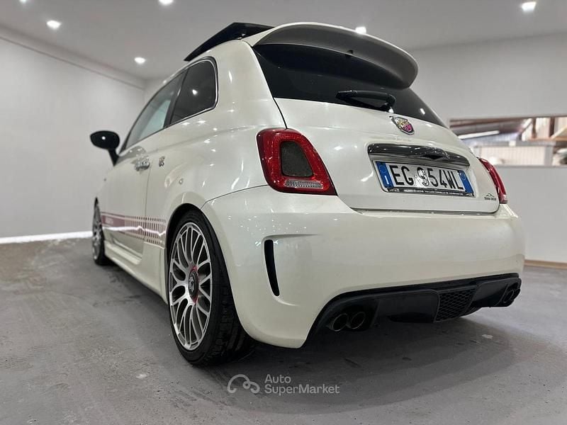 Usata Abarth 500 135 CV (99 kW) 2010 Bianco Berlina