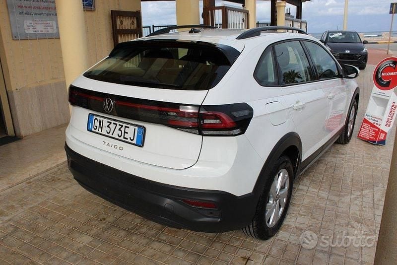 Usata VW Taigo Life 95 CV (69 kW) 2022 Bianco SUV