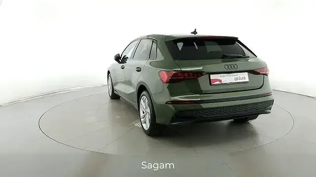 Usata Audi A3 Advanced 116 CV (85 kW) 2026 Verde district metallizzato