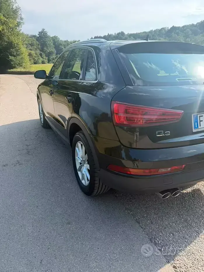 Usata Audi Q3 150 CV (110 kW) 2017 Nero SUV