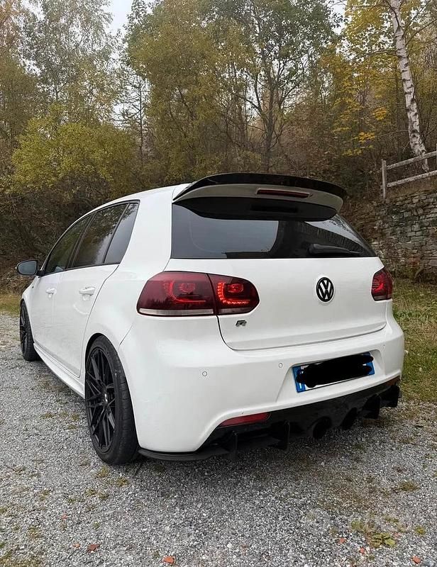 Usata VW Golf VI R-line 2011 Bianco Utilitaria