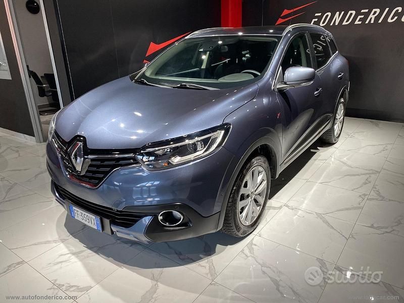 Usata Renault Kadjar Intens 110 CV (80 kW) 2016 Blu SUV