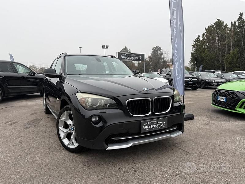 Usata BMW X1 Efficient Dynamics 177 CV (130 kW) 2010 Nero SUV