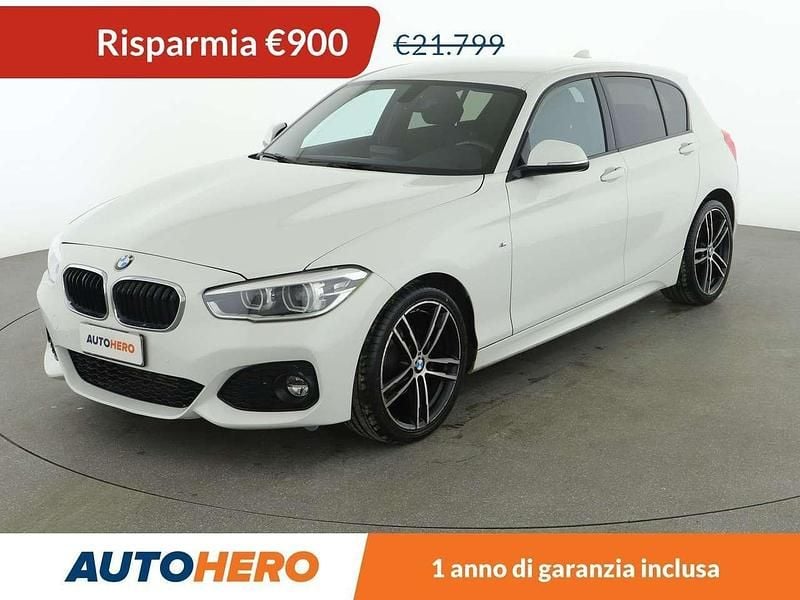 Bianco Usata 2017 BMW 118 M Sport Due volumi | 20.899 € (Buon prezzo) - Immagine 1/3