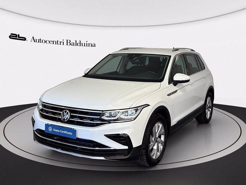 Bianco Usata 2022 VW Tiguan Elegance SUV | 30.600 € (Buon prezzo) - Immagine 1/4