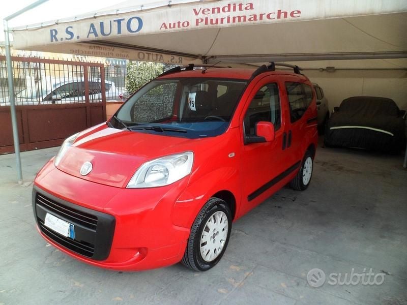 Usata Fiat Qubo Trekking 73 CV (53 kW) 2011 Rosso Monovolume