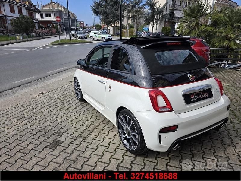 Usata Abarth 595C 165 CV (121 kW) 2021 Bianco Cabrio