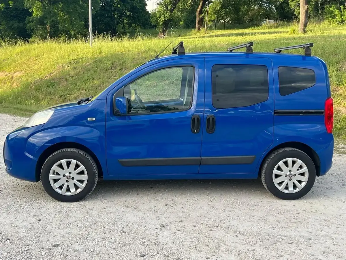 Usata Fiat Qubo Dynamic 70 CV (51 kW) 2013 Blu Monovolume