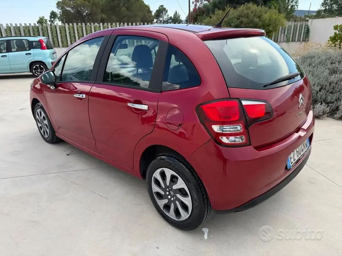 Usata Citroën C3 Attraction 68 CV (50 kW) 2015 Rosso Berlina