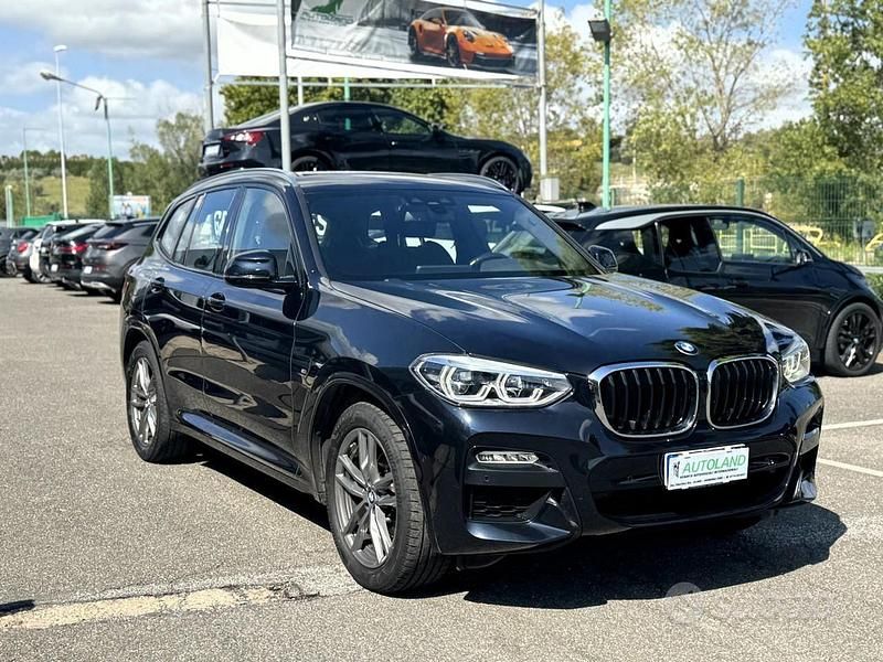 Usata BMW X3 M Sport 184 CV (135 kW) 2020 Nero metallizzato SUV