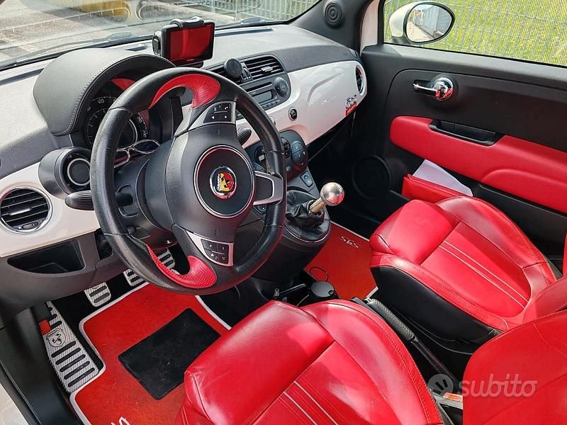 Usata Abarth 595 Turismo 160 CV (117 kW) 2014 Bianco