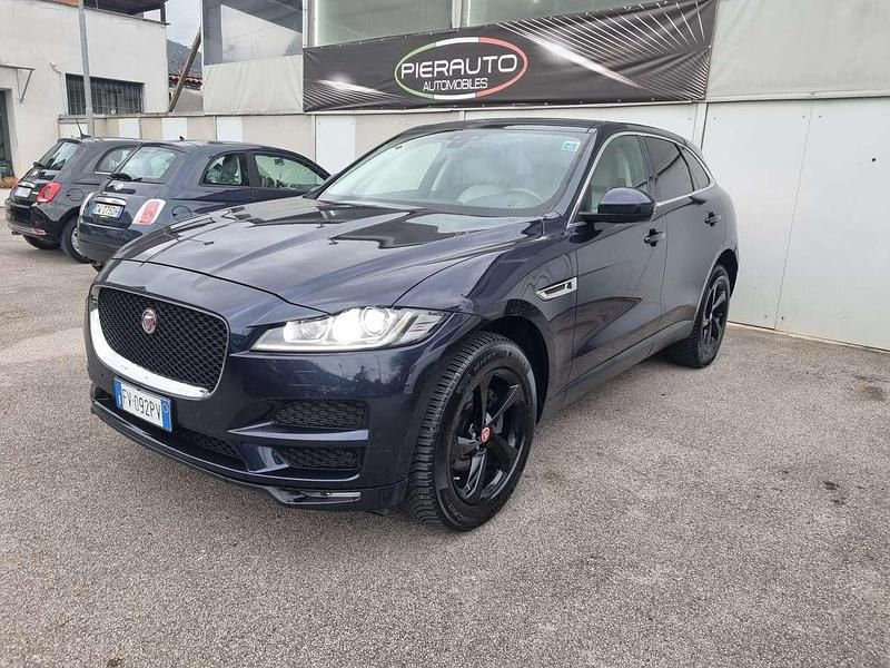 Usata Jaguar F-Pace R-Sport 179 CV (131 kW) 2019 Blu/azzurro SUV
