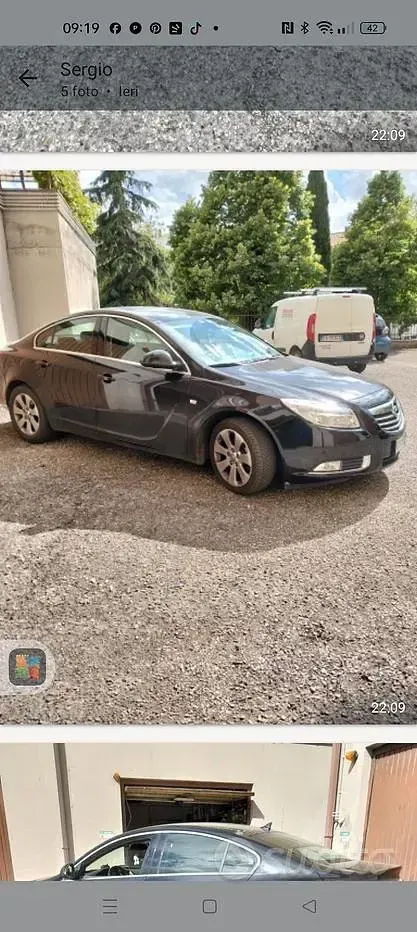 Usata Opel Insignia 131 CV (96 kW) 2011 Berlina