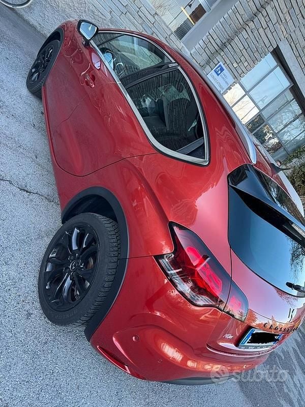 Usata DS Automobiles DS4 Crossback Sport Chic 120 CV (88 kW) 2017 Rosso SUV