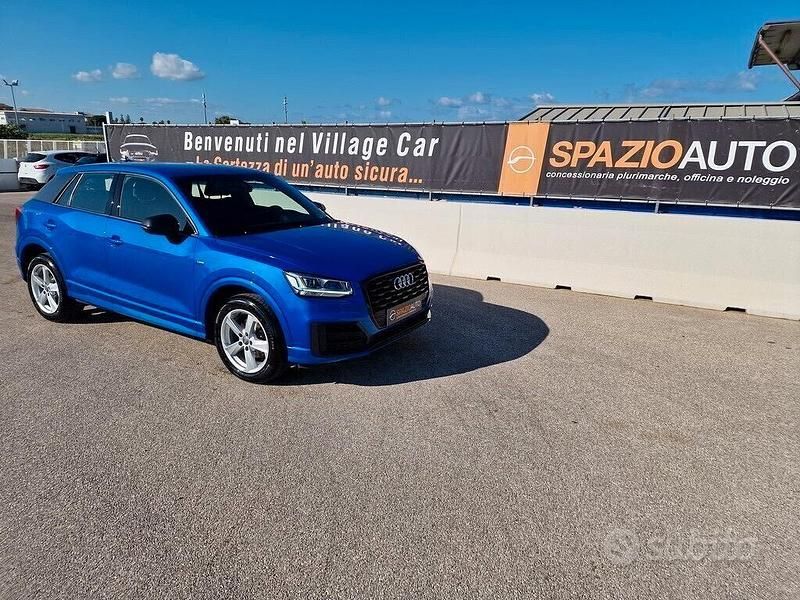 Usata Audi Q2 S-Line 116 CV (85 kW) 2020 Blu SUV