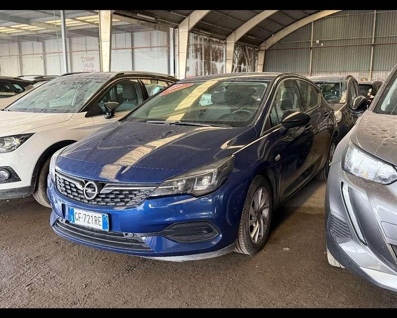 Usata Opel Astra Business Elegance 111 CV (81 kW) 2021 Blu Berlina