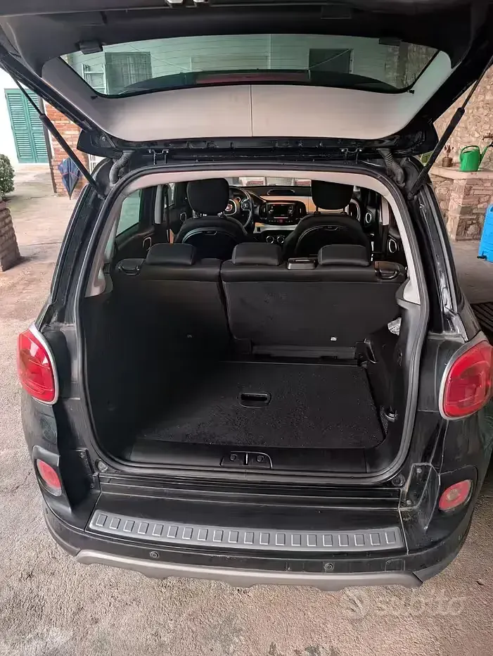 Usata Fiat 500L 95 CV (69 kW) 2016 Nero Monovolume